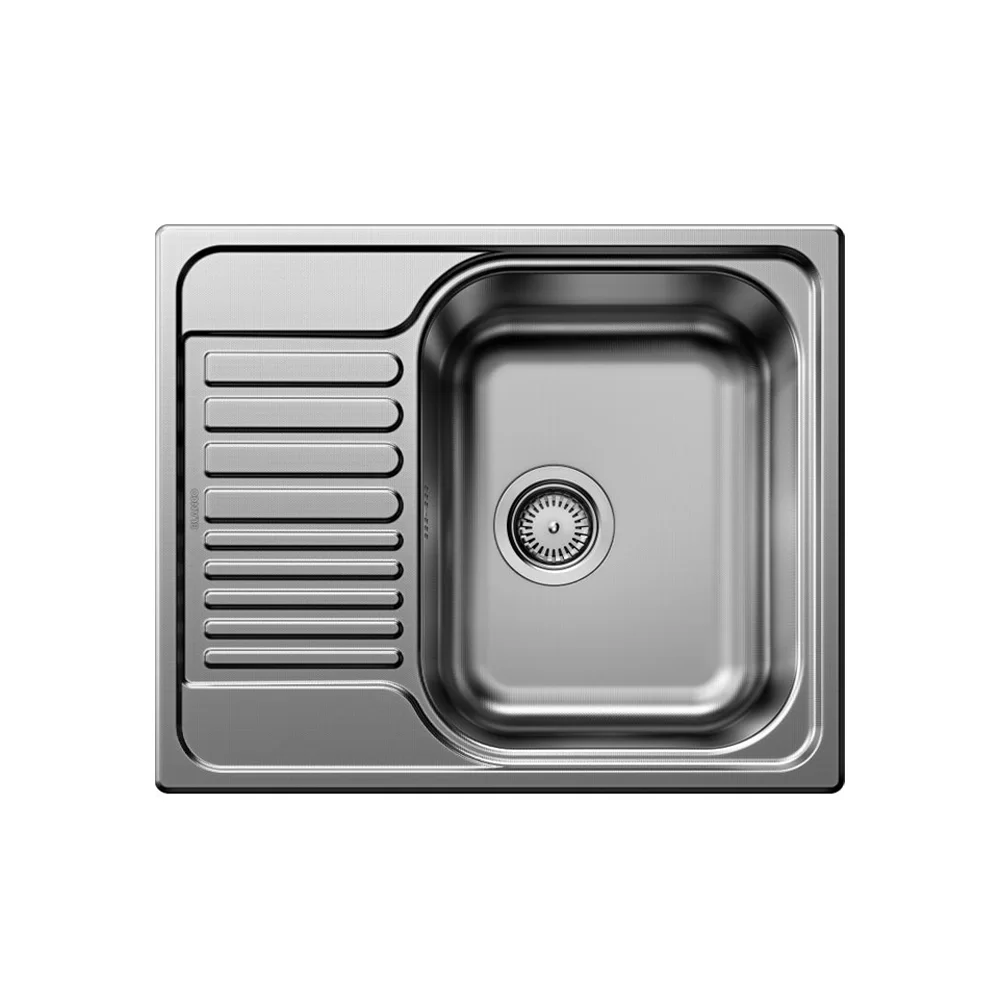 Miscelatore Cucina BLANCO Tipo 45 S Mini 516524 - Acciaio Inox, Per Mobile 45cm, Rotazione 360°